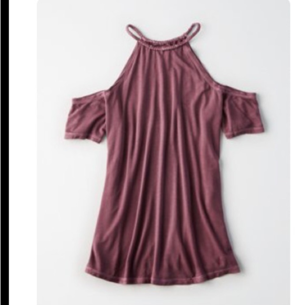 American Eagle Cold-Shoulder T-Shirt